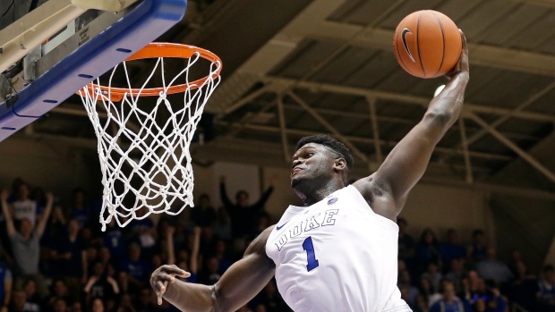 Zion Williamson, The Canadian Press Zion Williamson