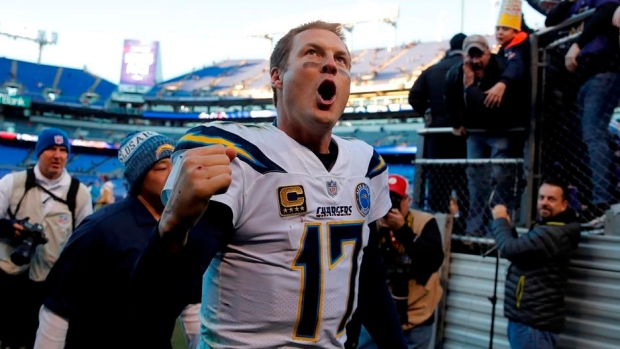 Philip Rivers, The Canadian Press Philip Rivers