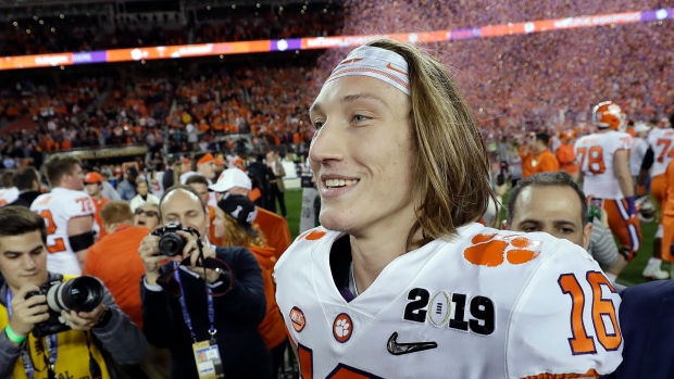 Trevor Lawrence, The Canadian Press Trevor Lawrence