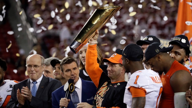 Dabo Swinney Clemson, The Canadian Press Dabo Swinney Clemson