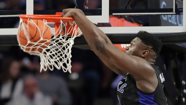 Zion Williamson, The Canadian Press Zion Williamson