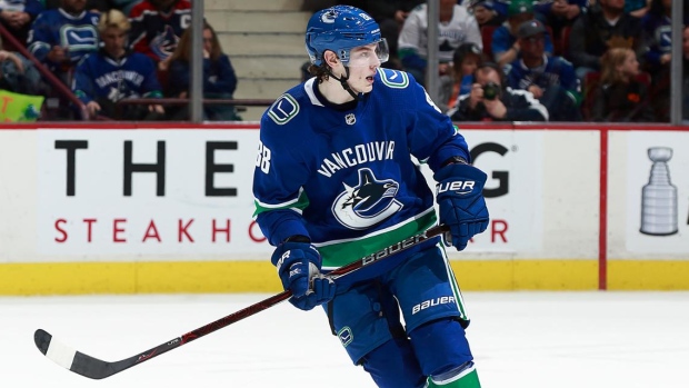 Adam Gaudette Canucks 