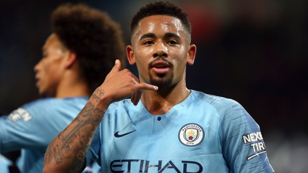 Gabriel Jesus, The Canadian Press Gabriel Jesus