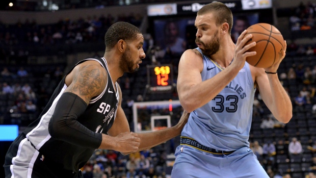 Marc Gasol, The Canadian Press Marc Gasol