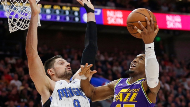 Donovan Mitchell, The Canadian Press Donovan Mitchell