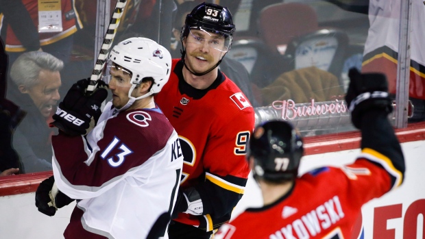 Calgary Flames celebrate