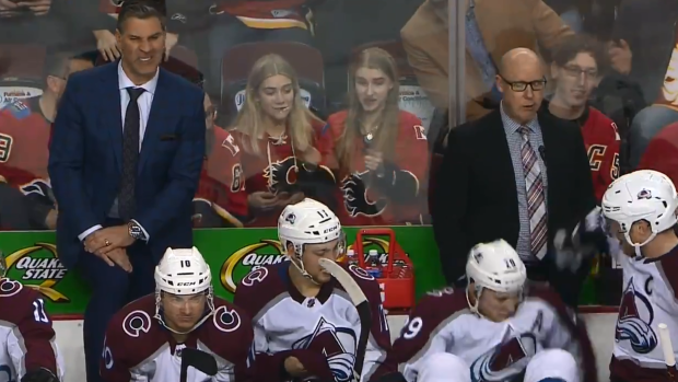 MacKinnon and Bednar , Twitter/ Sportsnet MacKinnon and Bednar
