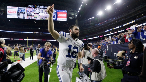 Andrew Luck , The Canadian Press Andrew Luck