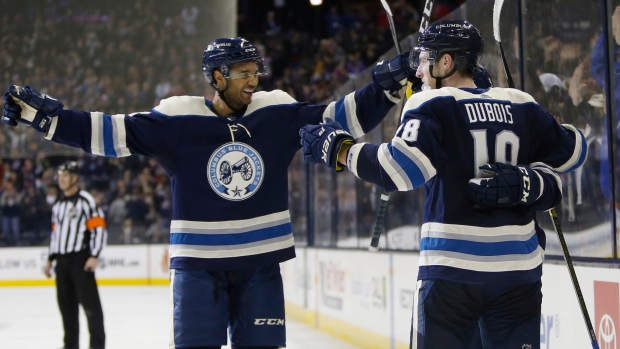 Seth Jones Pierre-Luc Dubois, The Canadian Press Seth Jones Pierre-Luc Dubois