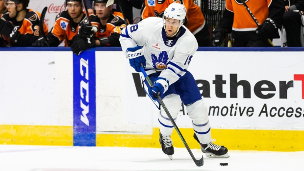 Morgan Klimchuk, Thomas Skrlj/ Toronto Marlies Morgan Klimchuk