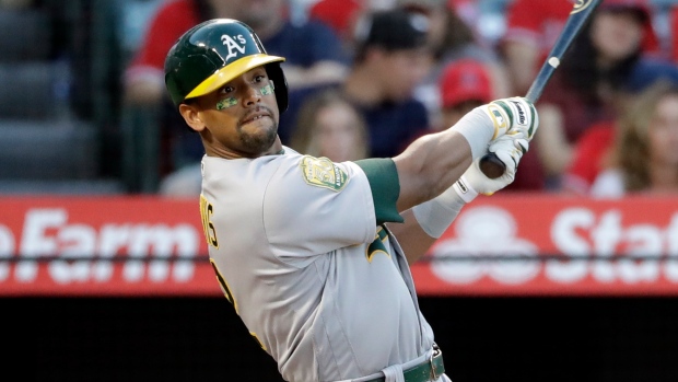 Khris Davis, The Canadian Press Khris Davis