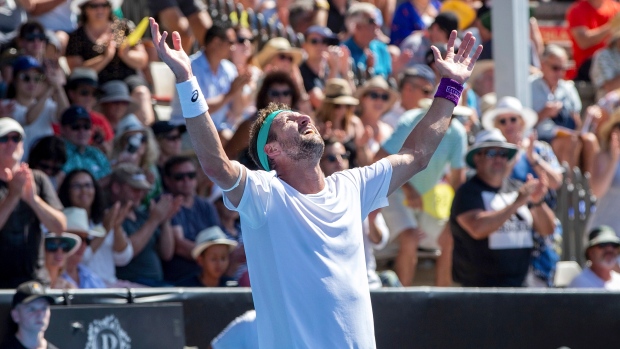 Tennys Sandgren, The Canadian Press Tennys Sandgren