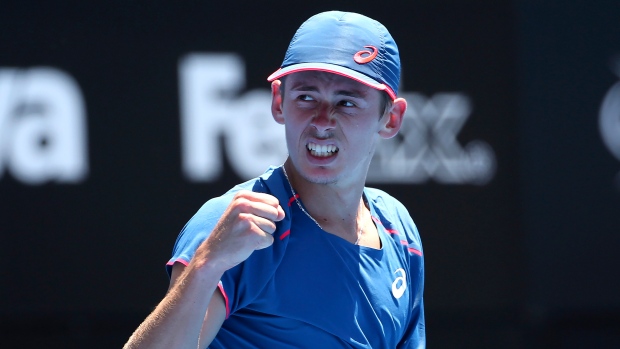 Alex de Minaur, The Canadian Press Alex de Minaur