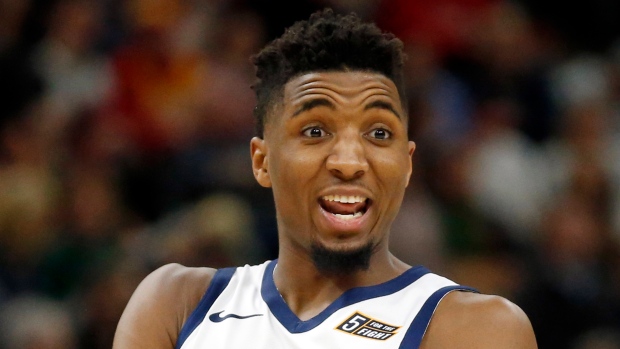 Donovan Mitchell, The Canadian Press Donovan Mitchell