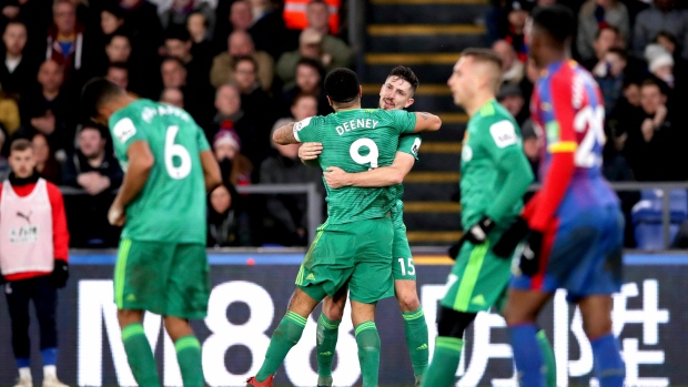 Watford celebrates , The Canadian Press Watford celebrates