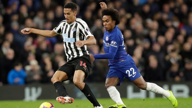 Isaac Hayden Willian , The Canadian Press Isaac Hayden Willian