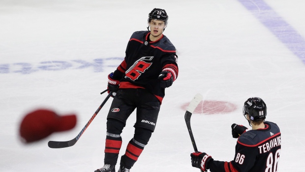 Sebastian Aho, The Canadian Press Sebastian Aho
