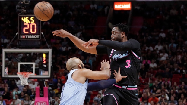 Dwyane Wade, The Canadian Press Dwyane Wade