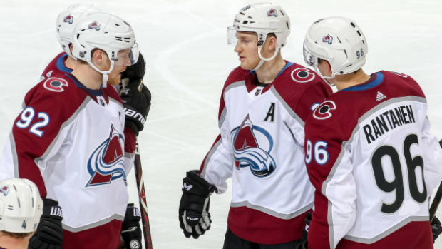 Landeskog, MacKinnon and Rantanen