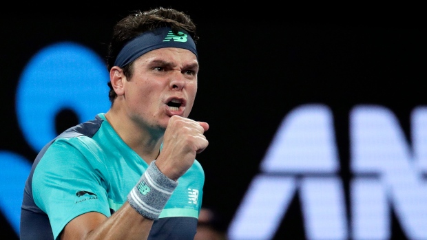 Milos Raonic, The Canadian Press Milos Raonic
