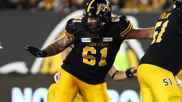 Ryker Mathews, Hamilton Tiger-Cats Ryker Mathews