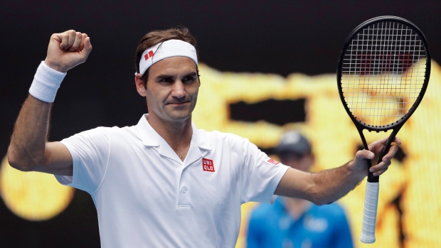 Roger Federer , The Canadian Press Roger Federer