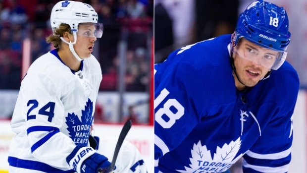 Leafs forwards Kasperi Kapanen and Andreas Johnsson sign new deals