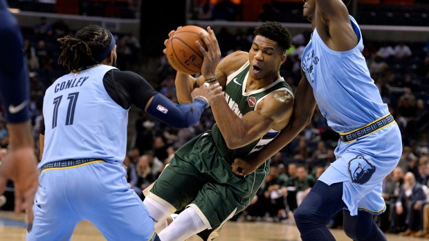 Giannis Antetokounmpo, The Canadian Press Giannis Antetokounmpo
