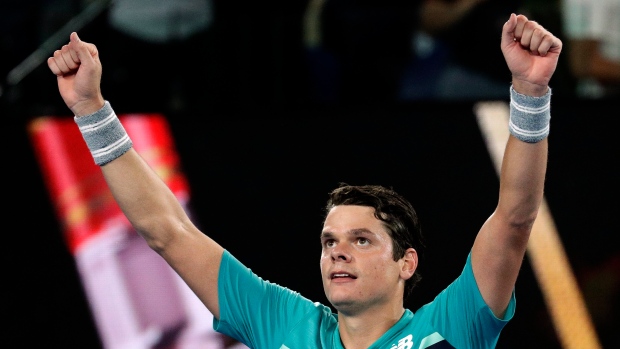 Milos Raonic, The Canadian Press Milos Raonic