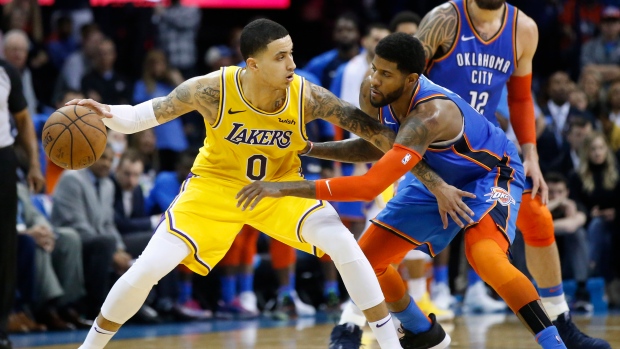Kyle Kuzma , The Canadian Press Kyle Kuzma