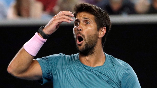 Fernando Verdasco, The Canadian Press Fernando Verdasco