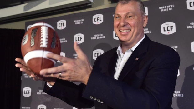 CFL commissioner Randy Ambrosie looking to take league across the pond to Europe Article Image 0, The Canadian Press CFL commissioner Randy Ambrosie looking to take league across the pond to Europe Article Image 0