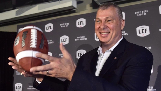 CFL commissioner Randy Ambrosie, The Canadian Press CFL commissioner Randy Ambrosie