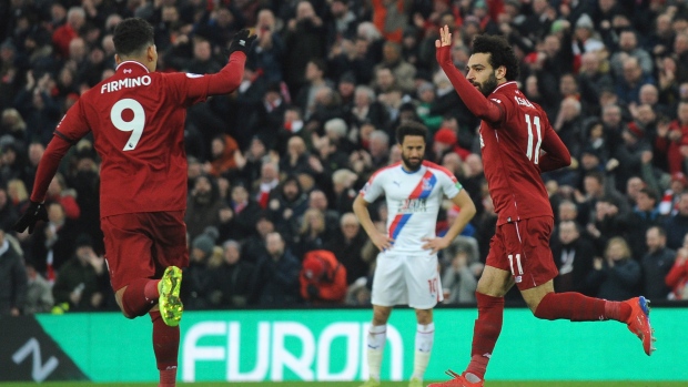 Mohamed Salah Roberto Firmino, The Canadian Press Mohamed Salah Roberto Firmino