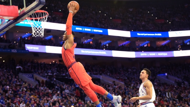 Russell Westbrook, The Canadian Press Russell Westbrook
