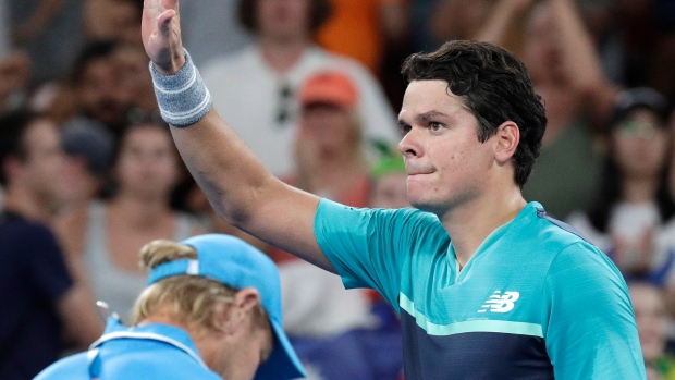 Milos Raonic, The Canadian Press Milos Raonic
