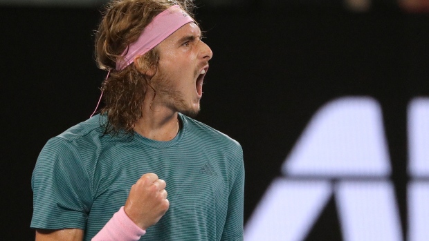 Stefanos Tsitsipas, The Canadian Press Stefanos Tsitsipas
