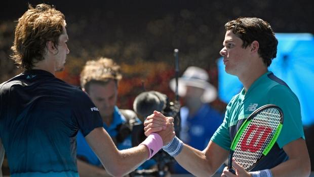 Milos Raonic, The Canadian Press Milos Raonic