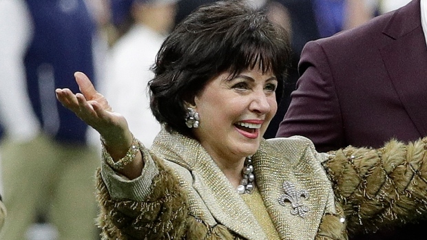 Gayle Benson, The Canadian Press Gayle Benson