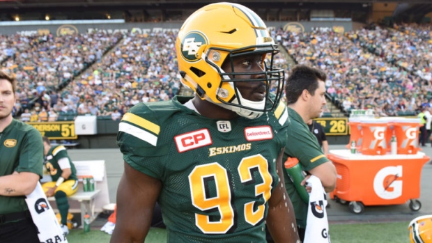 Kwaku Boateng, Edmonton Eskimos Kwaku Boateng