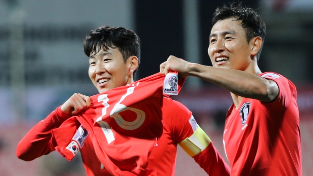 Son Heung-Min Hwang Hee-Chan, The Canadian Press Son Heung-Min Hwang Hee-Chan