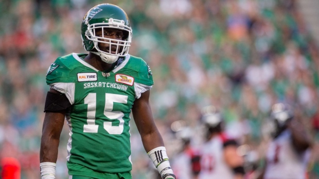 Mike Edem, Saskatchewan Roughriders Mike Edem