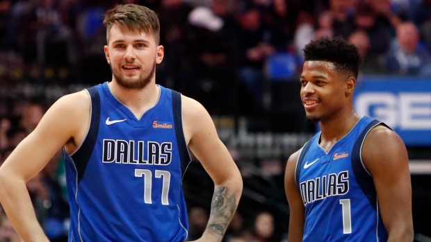Luka Doncic and Dennis Smith Jr., The Canadian Press Luka Doncic and Dennis Smith Jr.