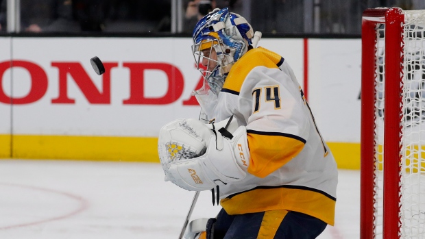 Juuse Saros, The Canadian Press Juuse Saros