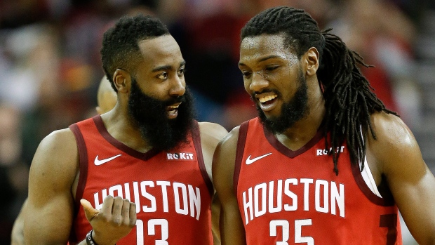 James Harden and Kenneth Faried, The Canadian Press James Harden and Kenneth Faried