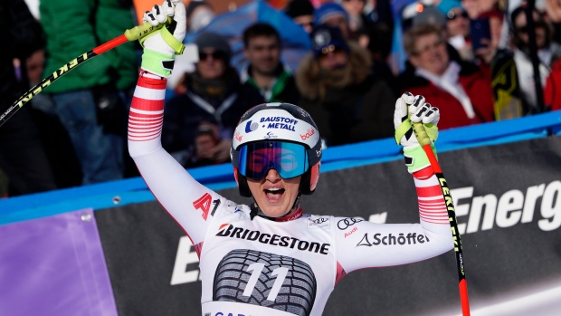 Venier wins crash-interrupted downhill World Cup - TSN.ca