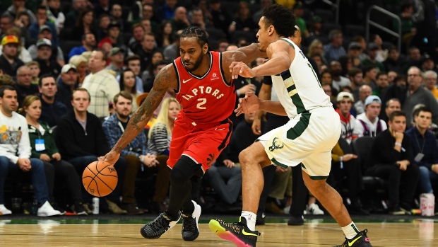 Kawhi Leonard and Malcolm Brogdon