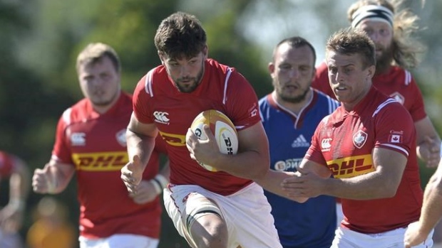 Canadian men's rugby team , The Canadian Press Canadian men's rugby team