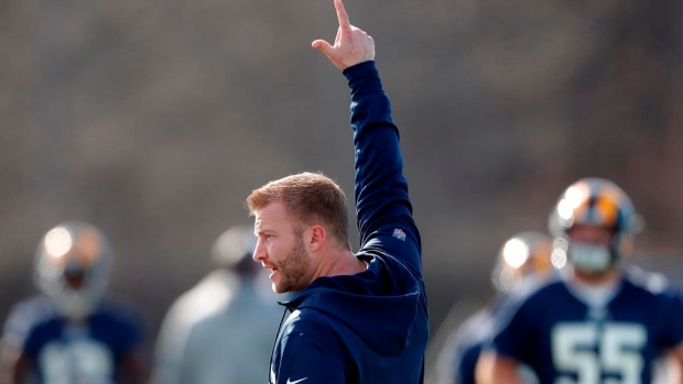 Sean McVay, The Canadian Press Sean McVay