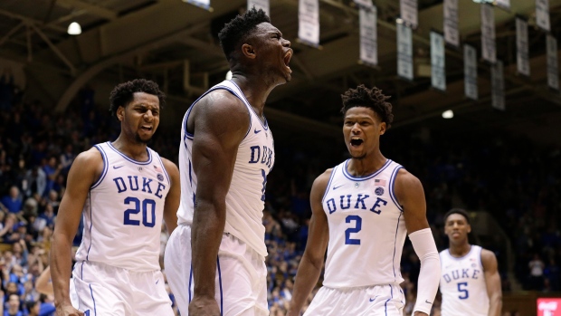 Zion Williamson, The Canadian Press Zion Williamson